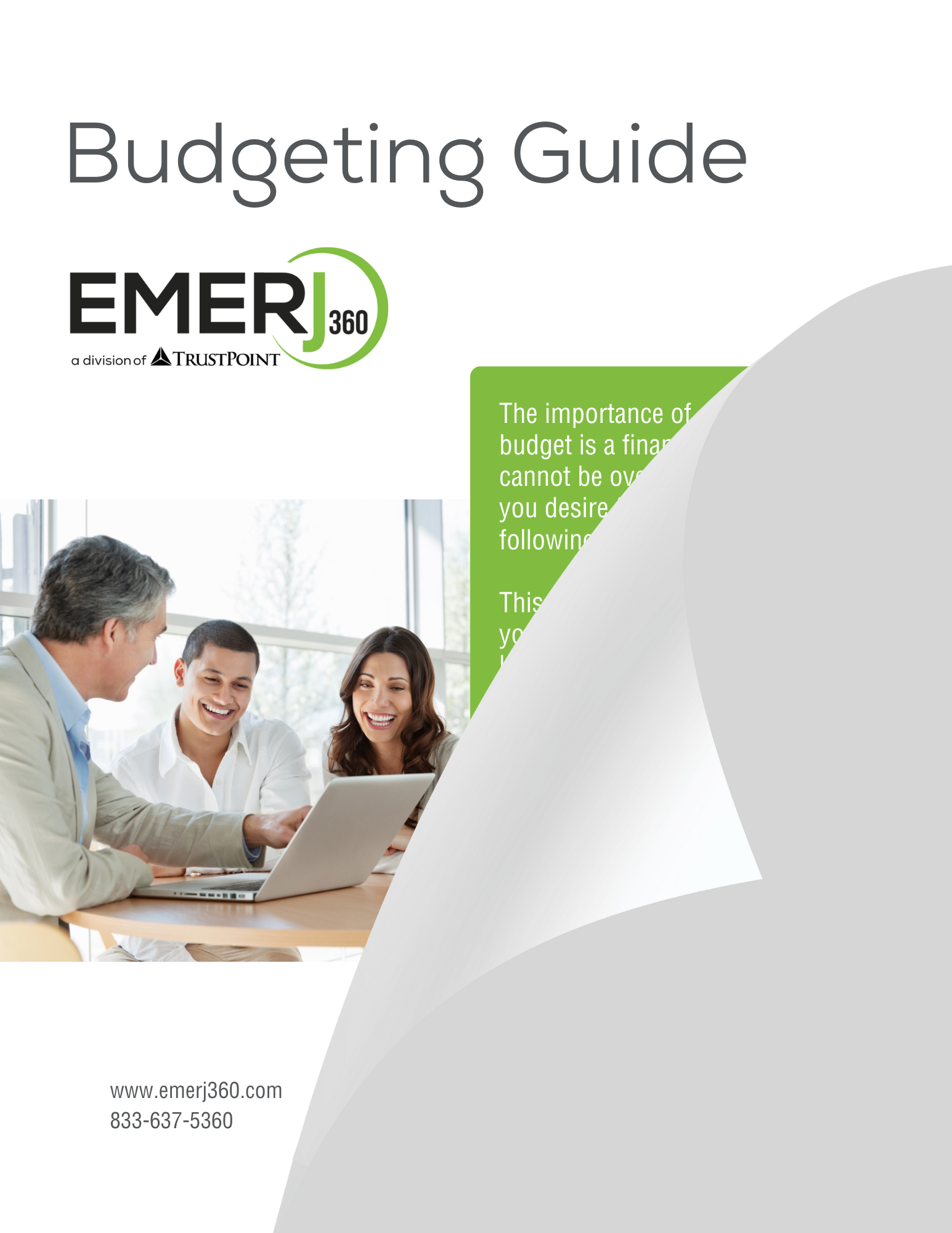 Budgeting Guide Cover