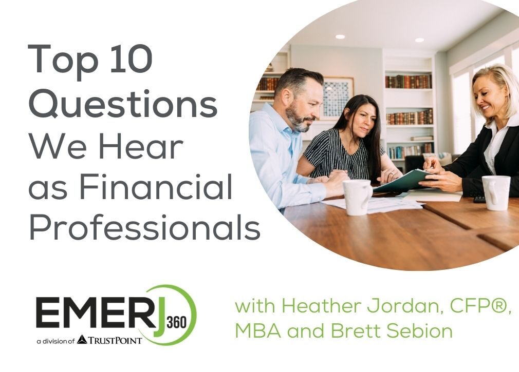 Top 10 Questions we Hear as Financial Professionals Webinar Cover